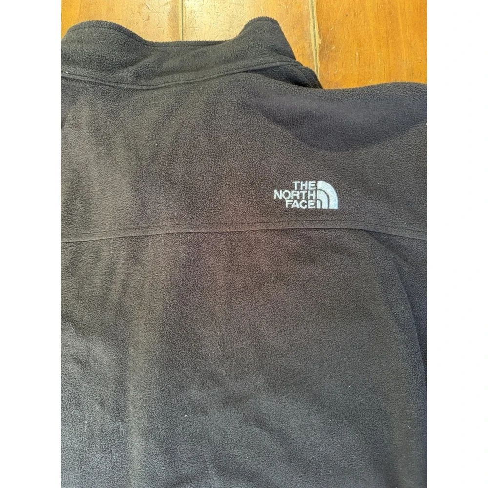 The North Face Jacket Mens L Black WindWall Fleece Full Zip Outdoor Hiking